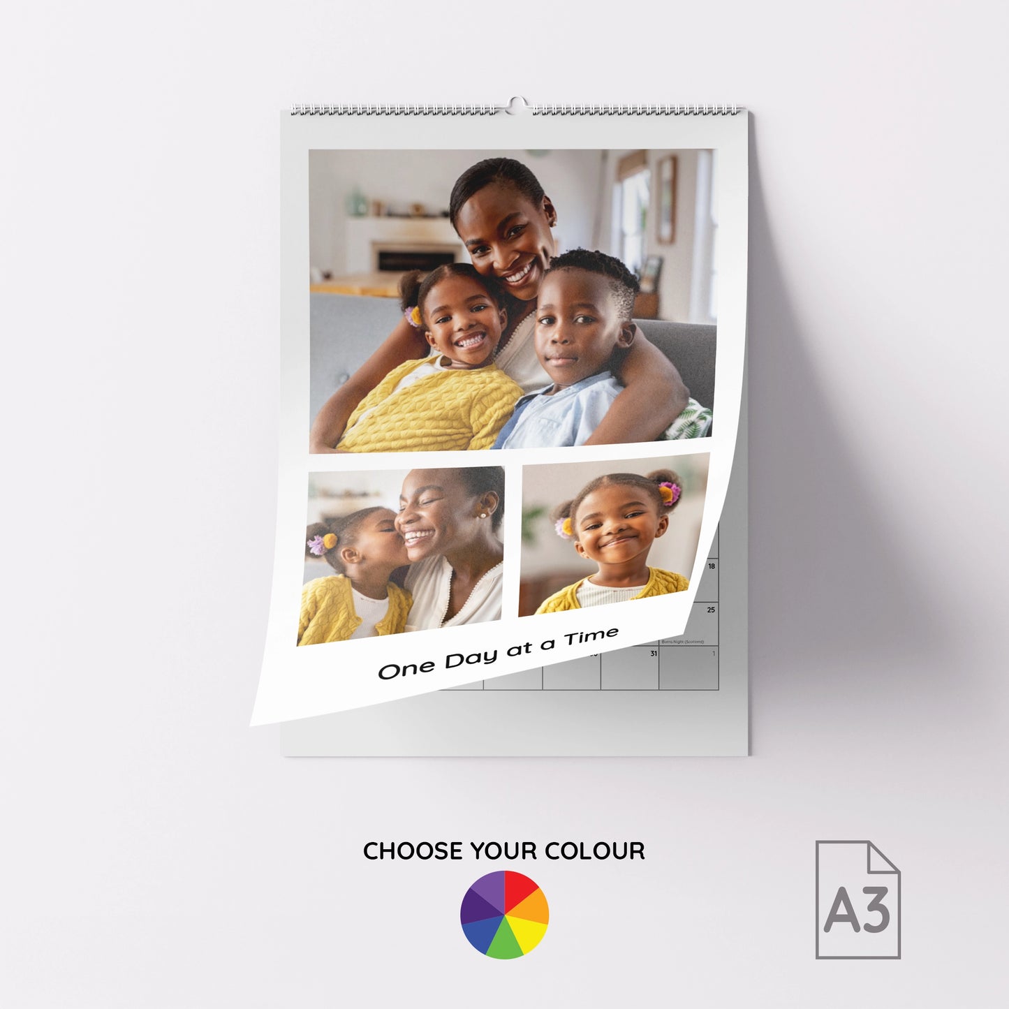 Personalised A3 Photo Wall Calendar