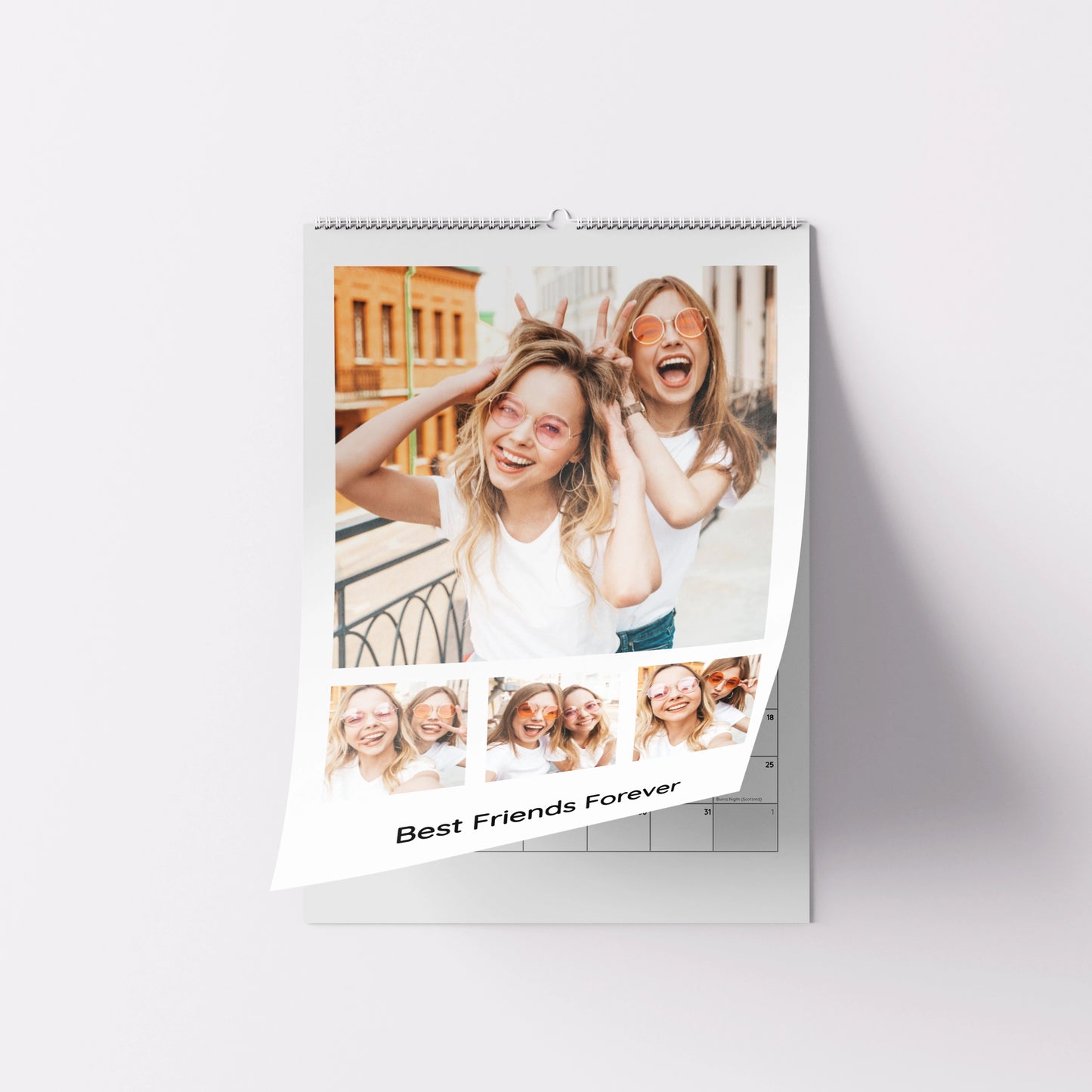 Personalised A3 Photo Wall Calendar