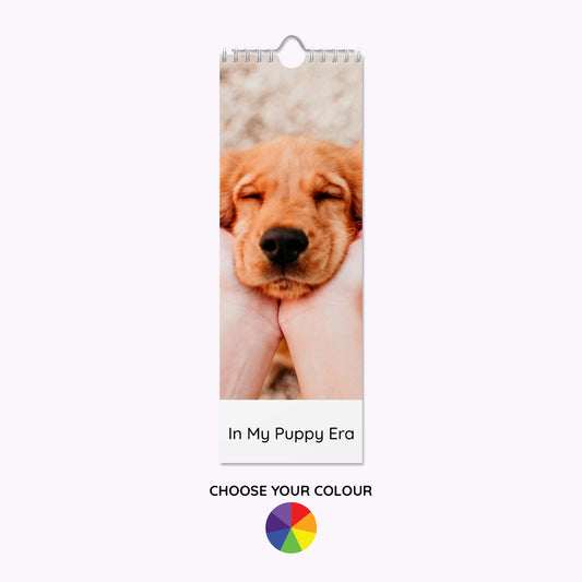 Personalised Slim Photo Wall Calendar