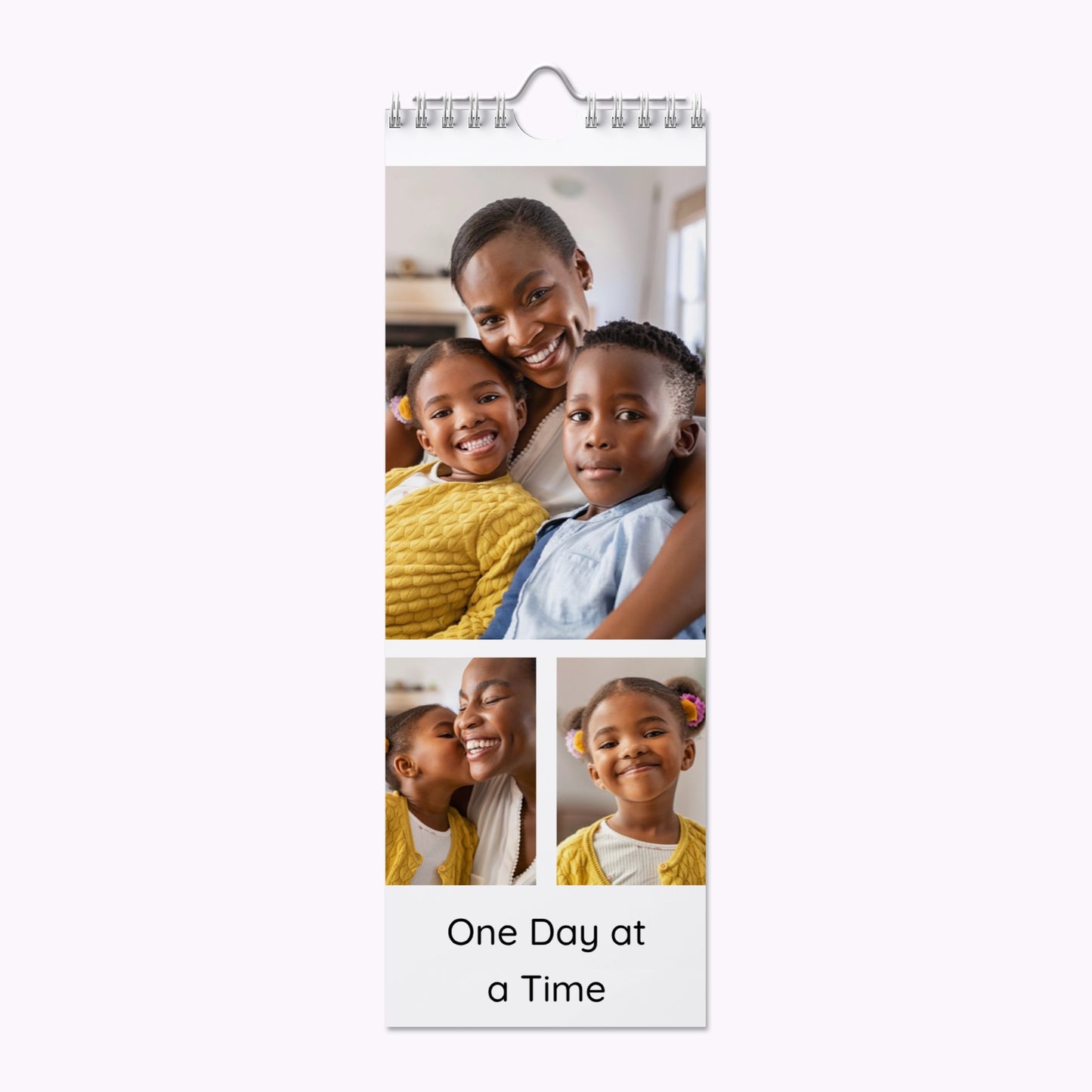 Personalised Slim Photo Wall Calendar