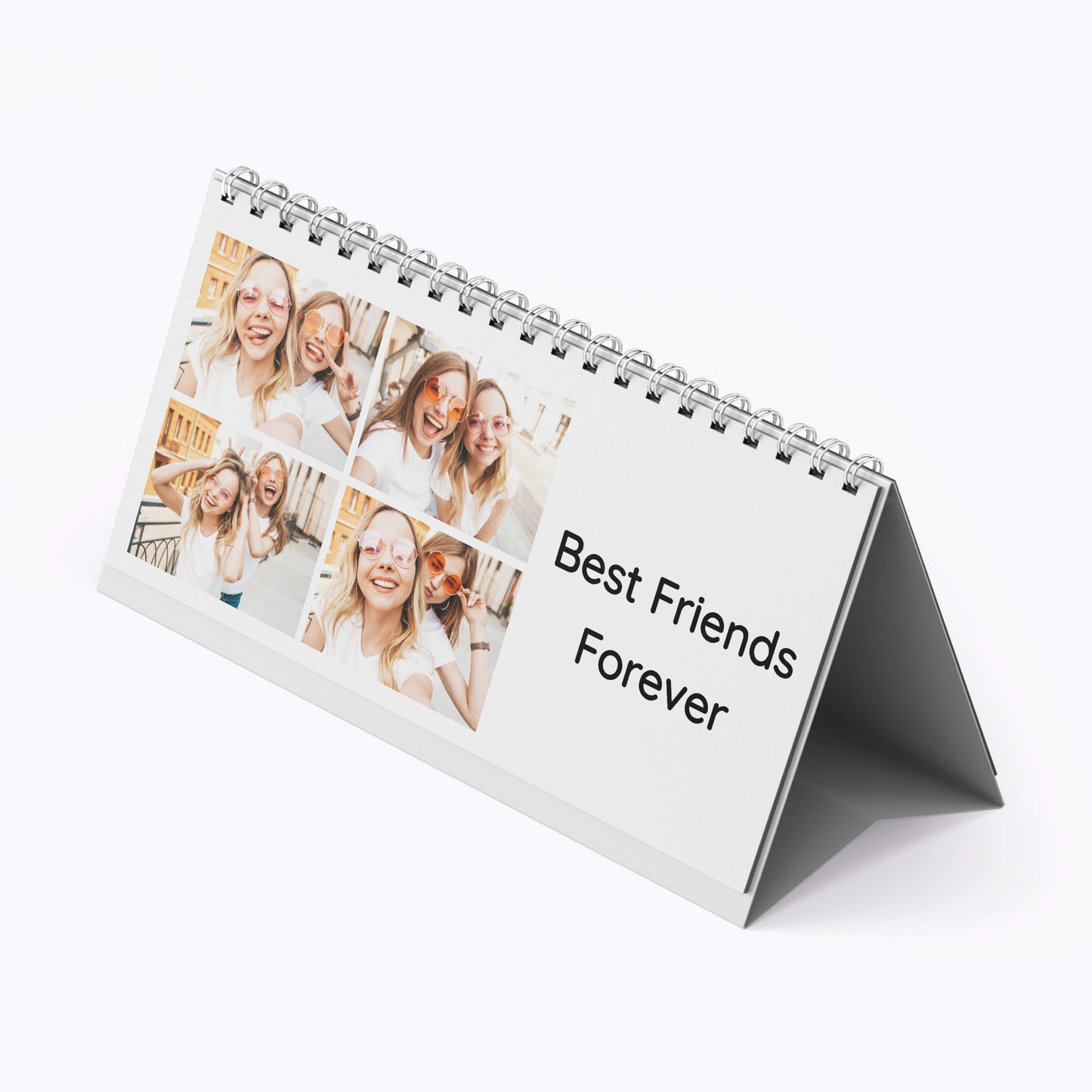 Personalised Desk Photo Calendar - Customise Every Page