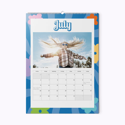 In My Peace & Love Era | Personalised A3 Photo Wall Calendar