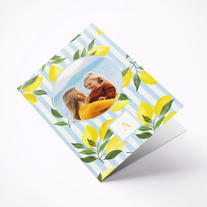Citrus Bloom | Create Your Own Personalised Thank You Cards - Pack of 10