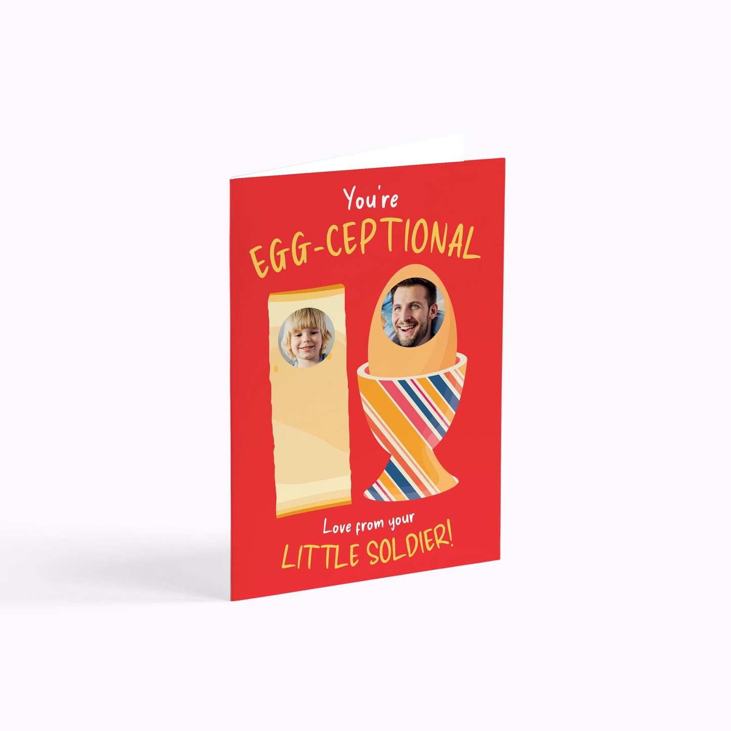 You're Egg-Ceptional | Personalised Photo Upload Card