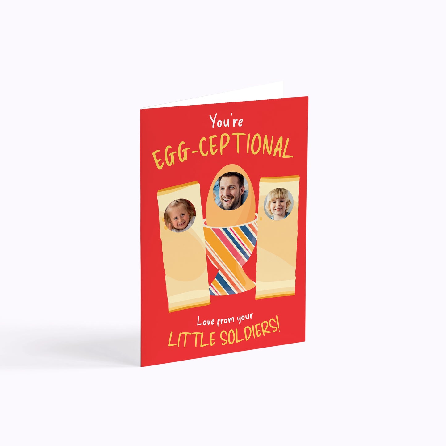 You're Egg-Ceptional | Personalised Photo Upload Card