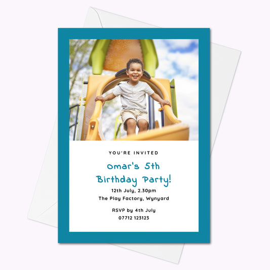 Pack of 10 'Create Your Own' Personalised A5 Invites