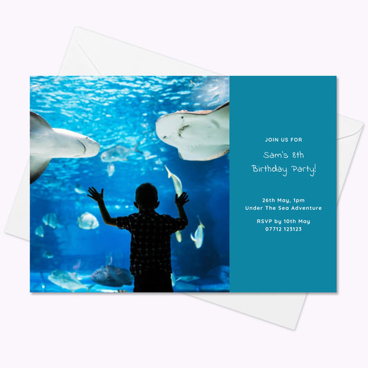 Pack of 10 'Create Your Own' Personalised A5 Invites