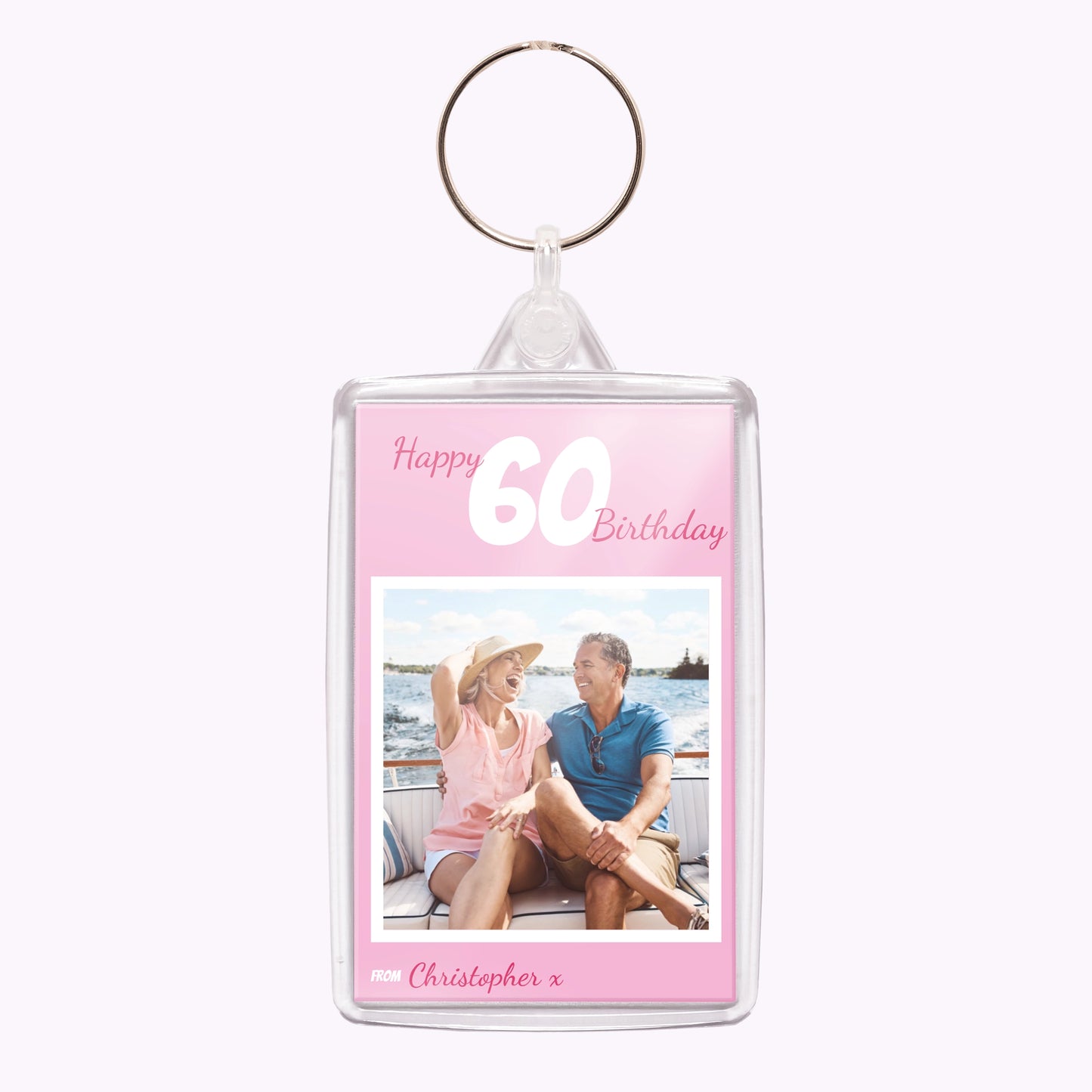 Fabulous Birthday | Personalised Birthday Acrylic Keyring