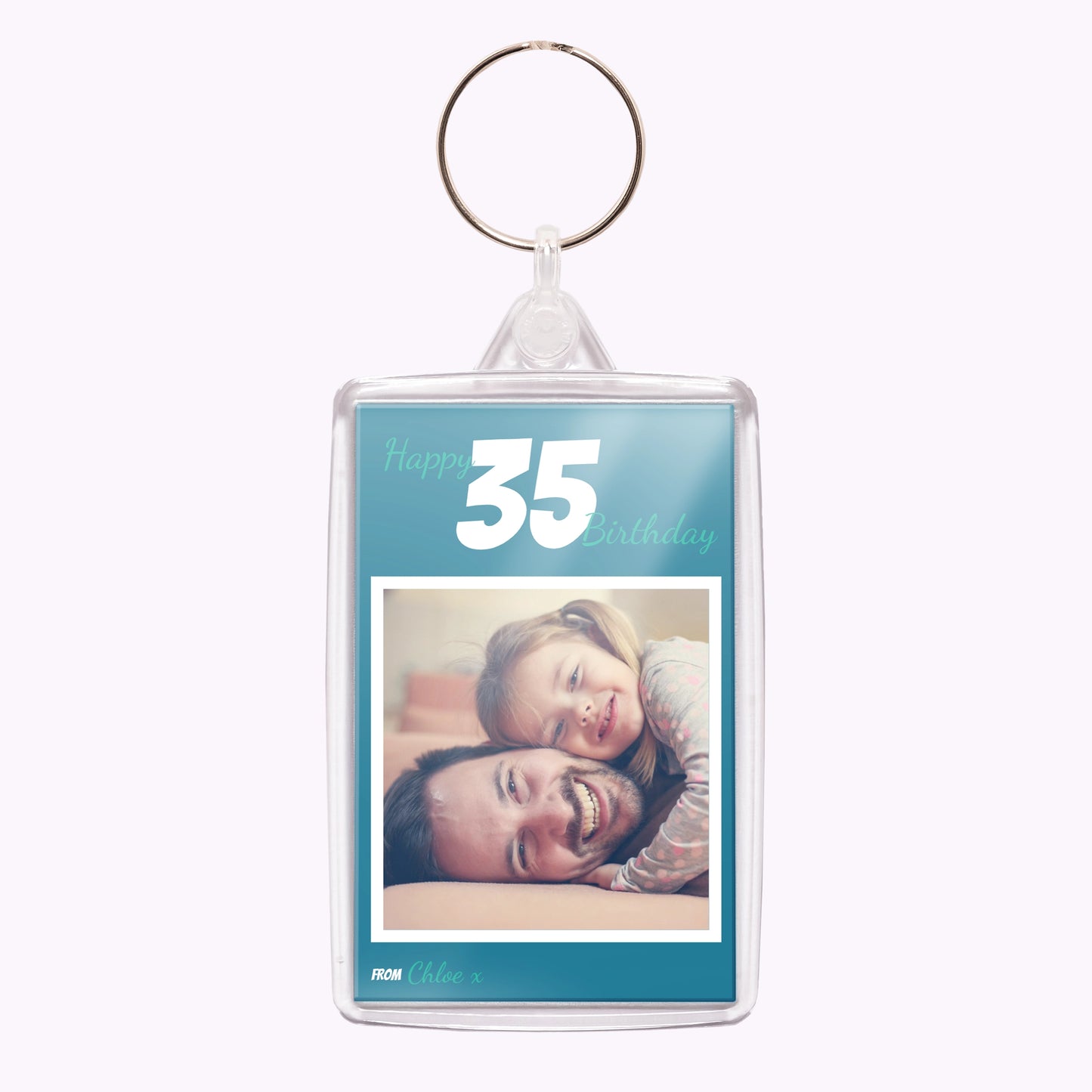 Legendary Birthday | Personalised Birthday Acrylic Keyring