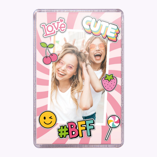 Best Friends Forever | Personalised Acrylic Fridge Magnet