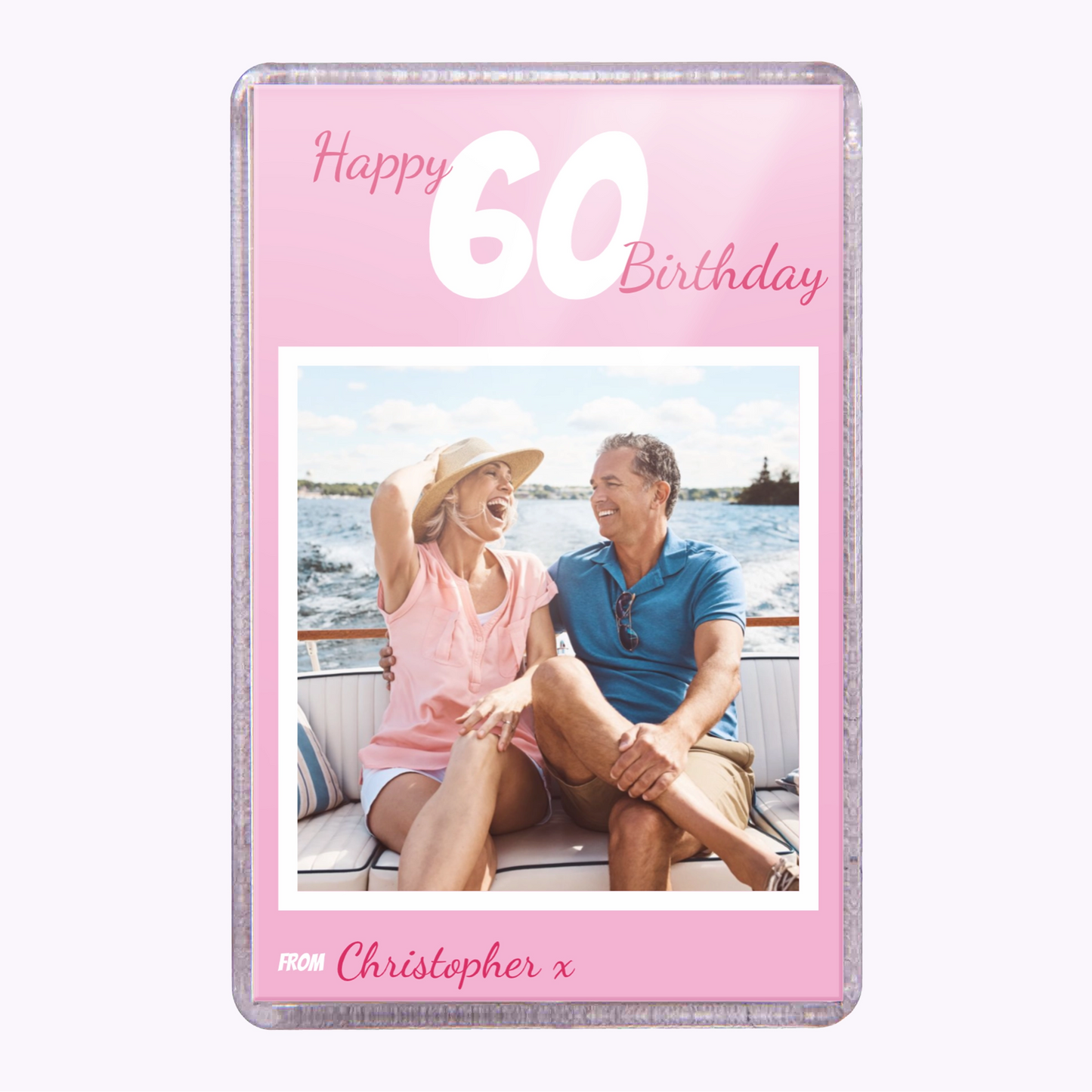 Fabulous Birthday | Personalised Birthday Acrylic Magnet