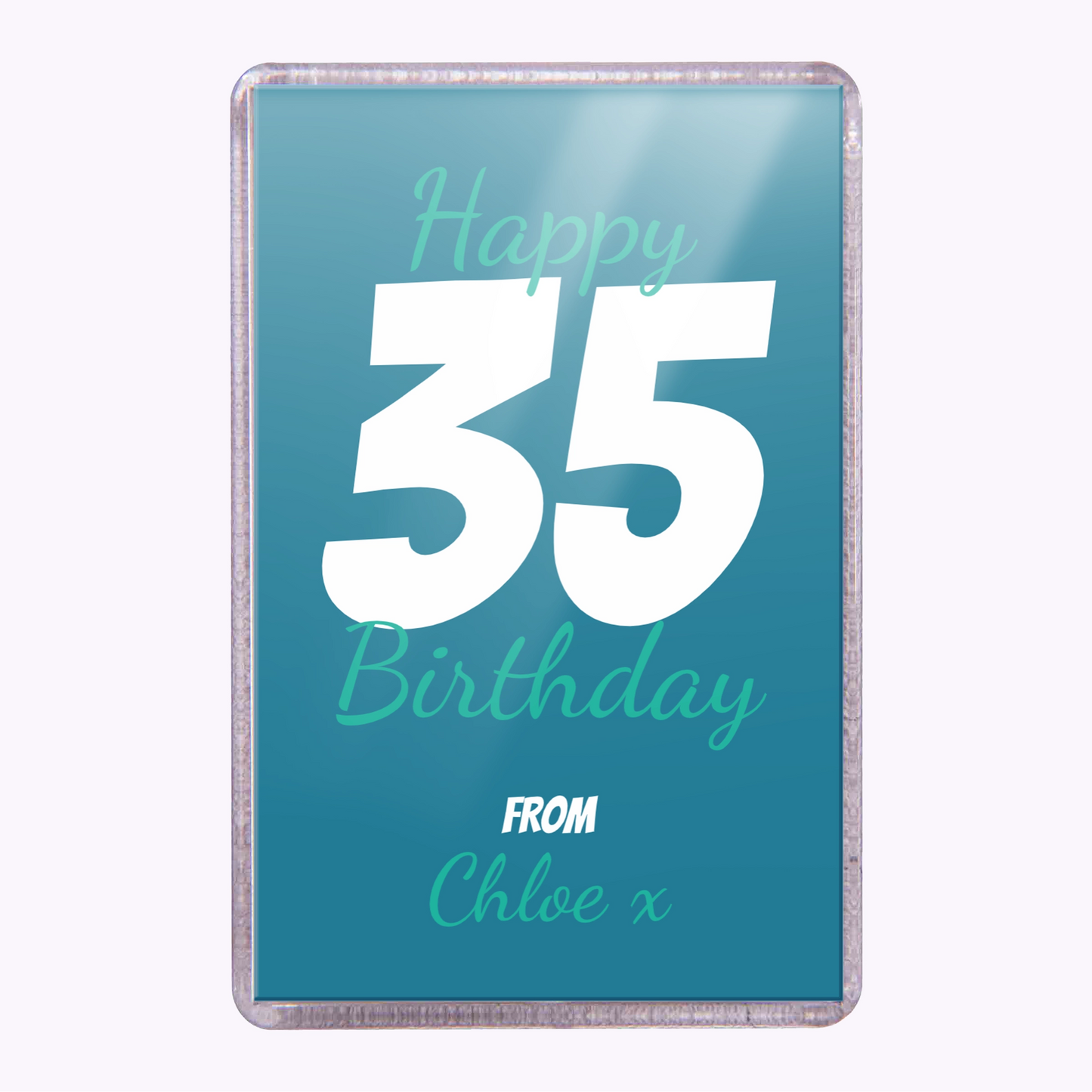 Legendary Birthday | Personalised Birthday Acrylic Magnet