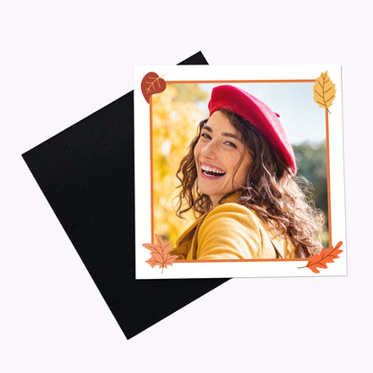Loves Autumn | Personalised Flexible Fridge Magnet