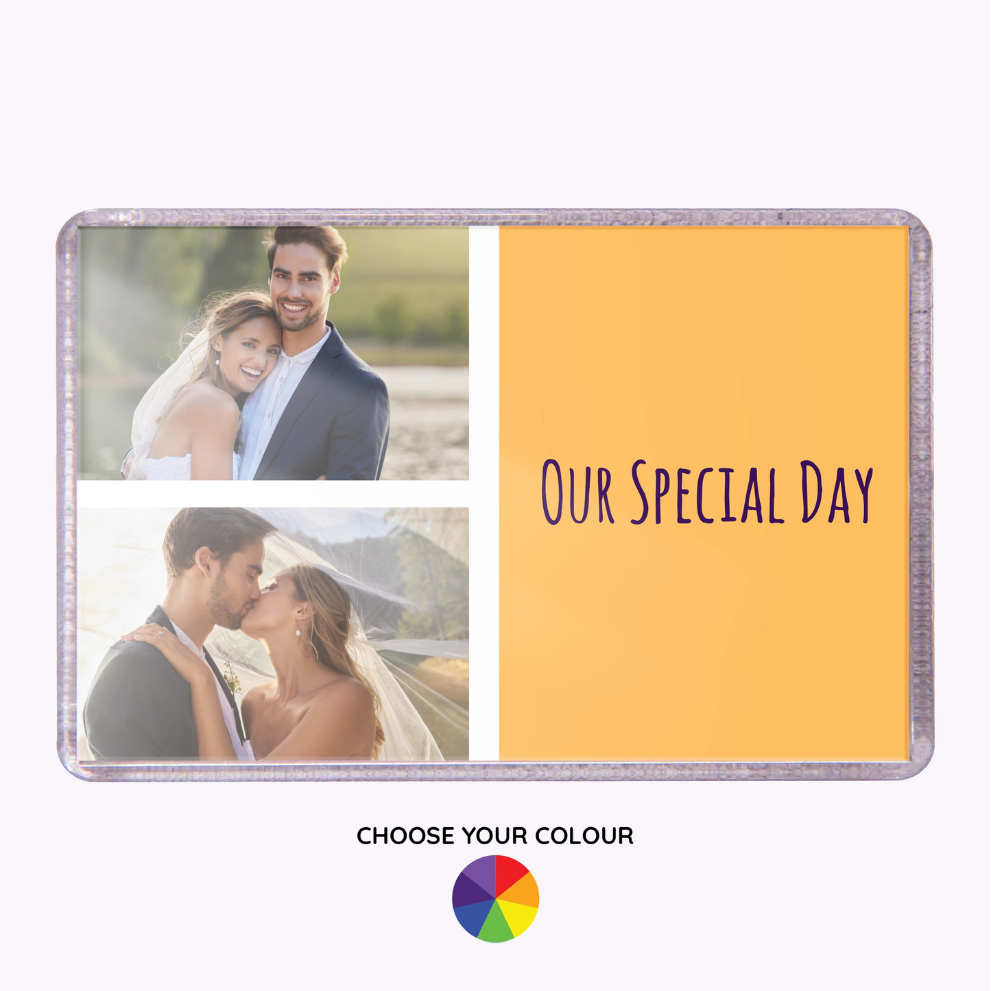 Small Acrylic Photo Magnet - Landscape