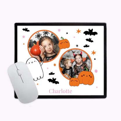 Spooky Season | Personalised Halloween Plastic Mouse Mat
