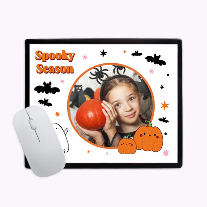 Spooky Season | Personalised Halloween Plastic Mouse Mat