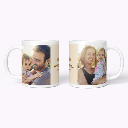 'Create Your Own' Personalised Photo Mug | 11oz Classic White Mug