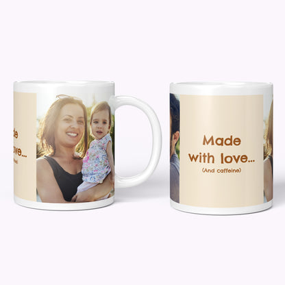'Create Your Own' Personalised Photo Mug | 11oz Classic White Mug