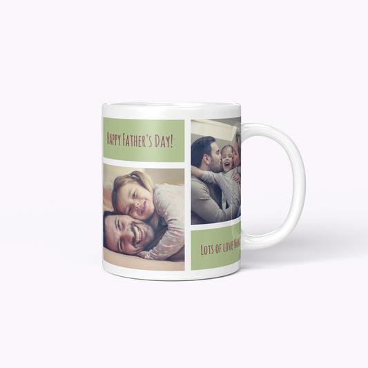 Father's Day Colour Block Mug