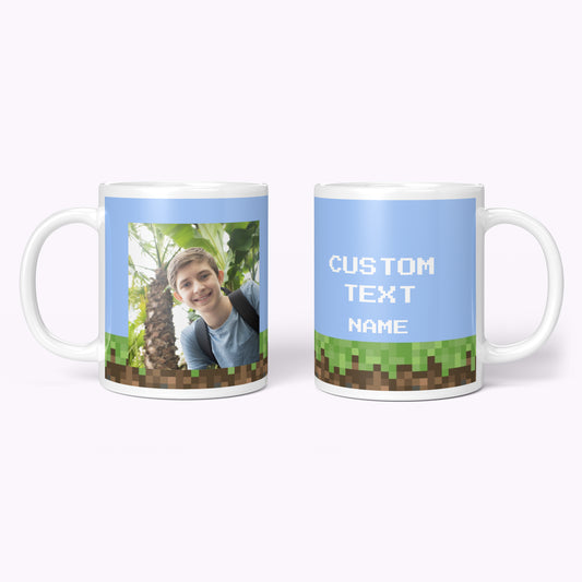 Pixel Block Gamer | 11oz Classic White Mug