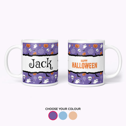 Spooky and Sweet | Personalised Halloween 11oz Classic White Mug