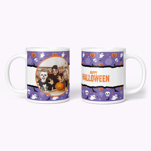 Spooky and Sweet | Personalised Halloween 11oz Classic White Mug
