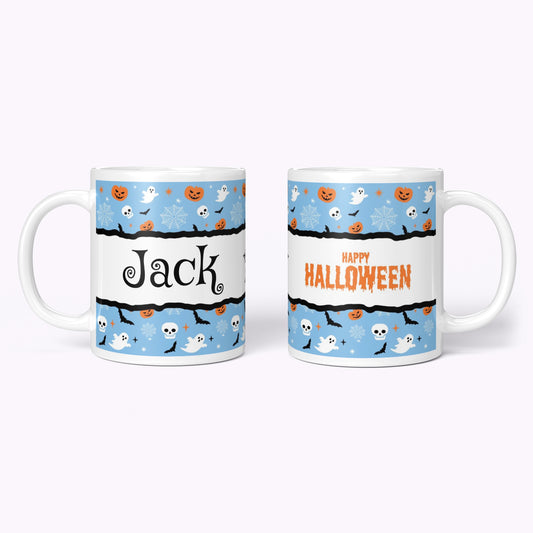 Spooky and Sweet | Personalised Halloween 11oz Classic White Mug
