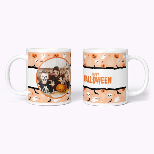 Spooky and Sweet | Personalised Halloween 11oz Classic White Mug