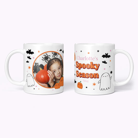 Spooky Season | Personalised Halloween 11oz Classic White Mug