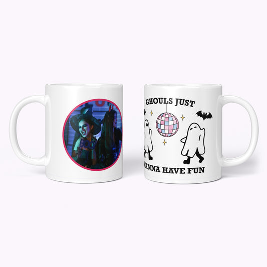 Ghouls Just Wanna Have Fun | Personalised Halloween 11oz Classic White Mug