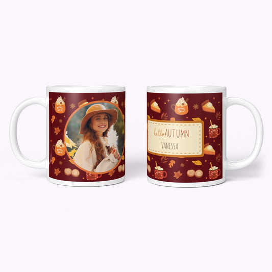 Pumpkin Spice | Personalised Halloween 11oz Classic White Mug