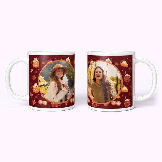 Pumpkin Spice | Personalised Halloween 11oz Classic White Mug