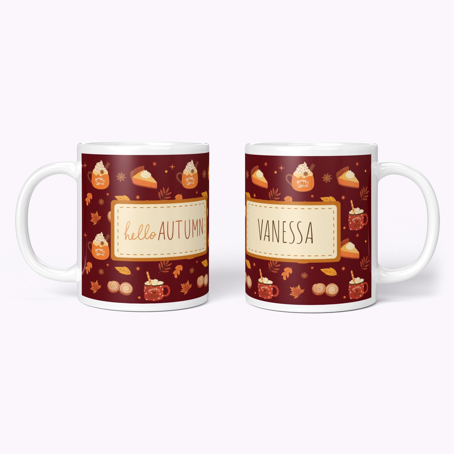 Pumpkin Spice | Personalised Halloween 11oz Classic White Mug