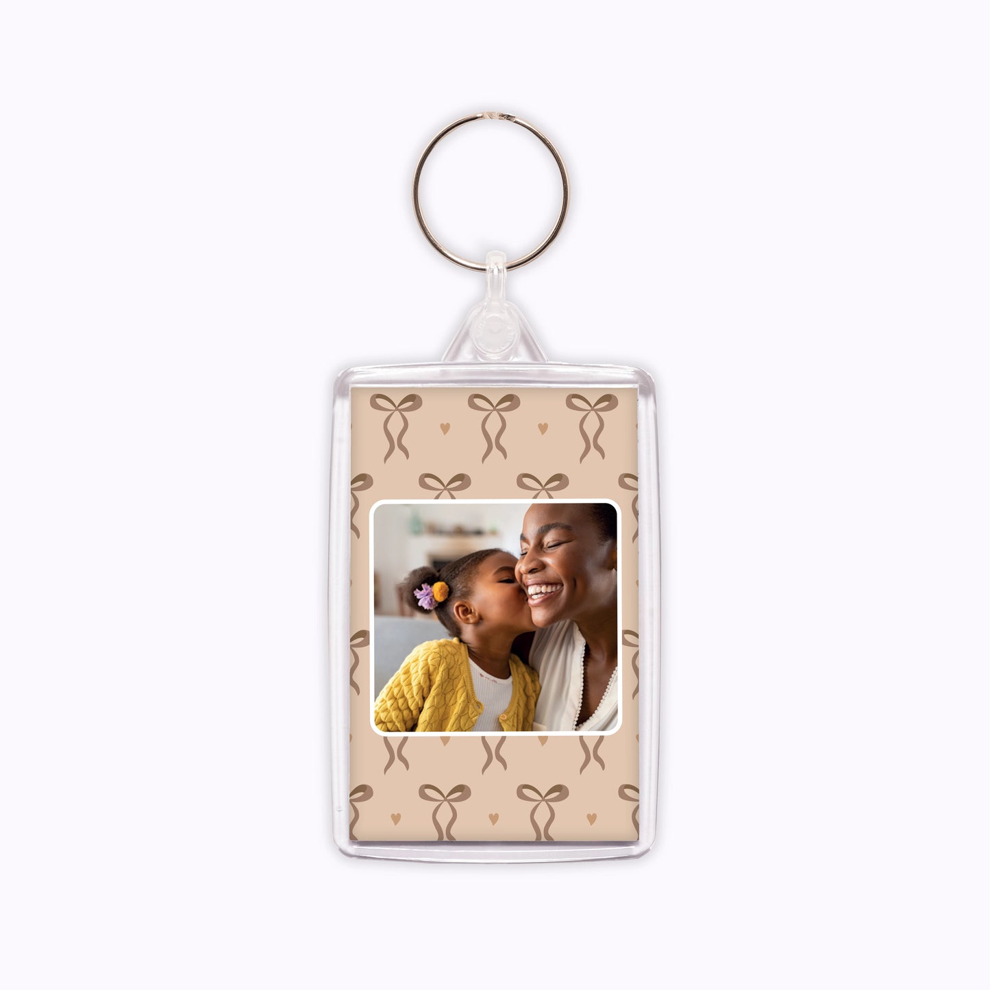 The Neutral Edit | Personalised Acrylic Keyring