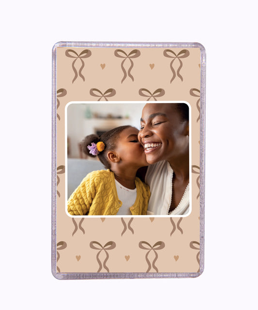 The Neutral Edit | Personalised Acrylic Magnet