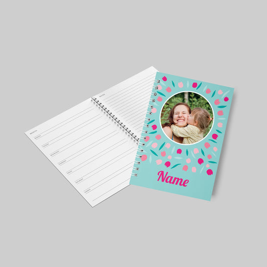 Blooming Lovely | Personalised A5 Organiser Notebook