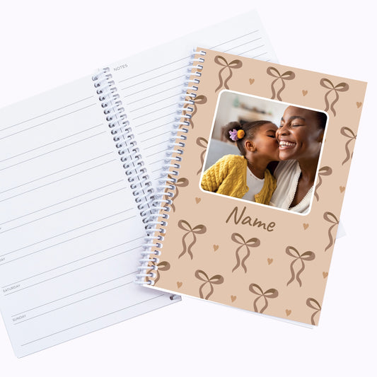 The Neutral Edit | Personalised A5 Organiser Notebook