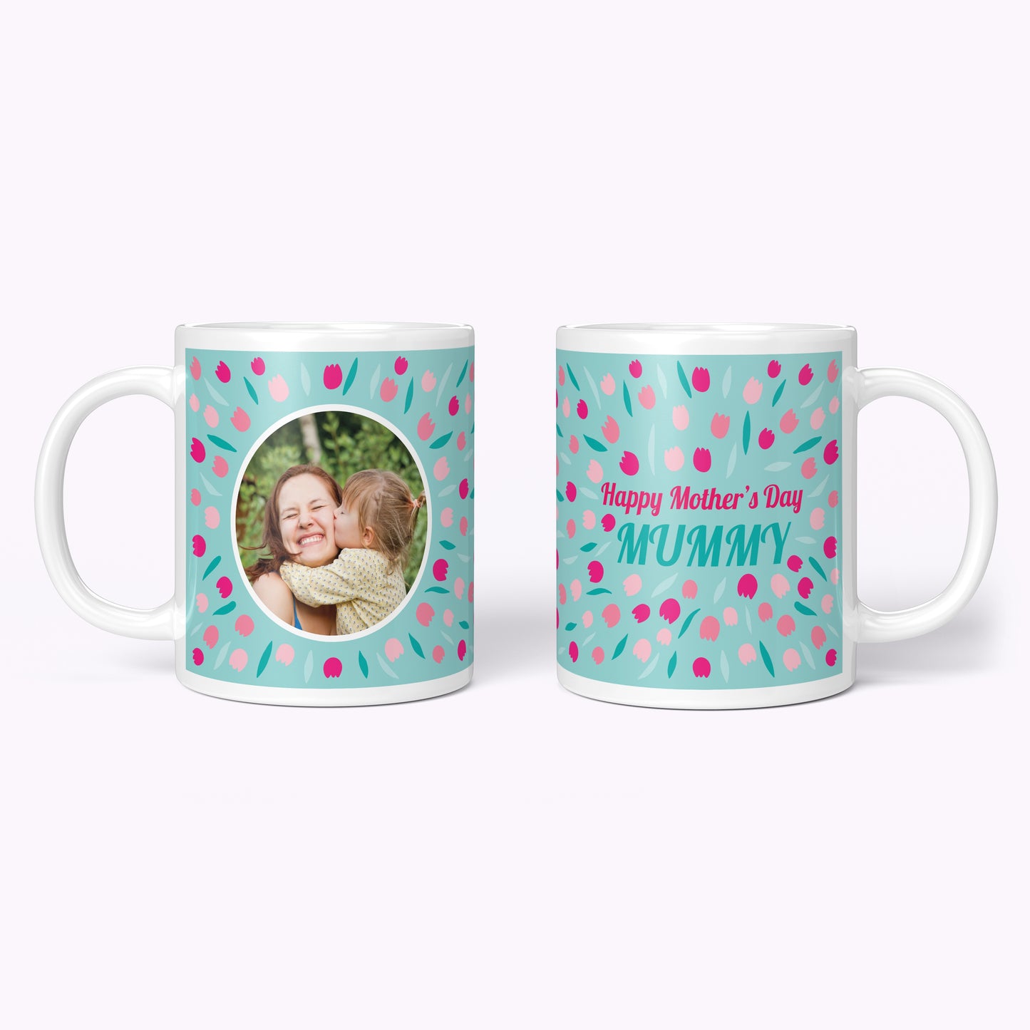 Blooming Lovely | Personalised 11oz White Mug