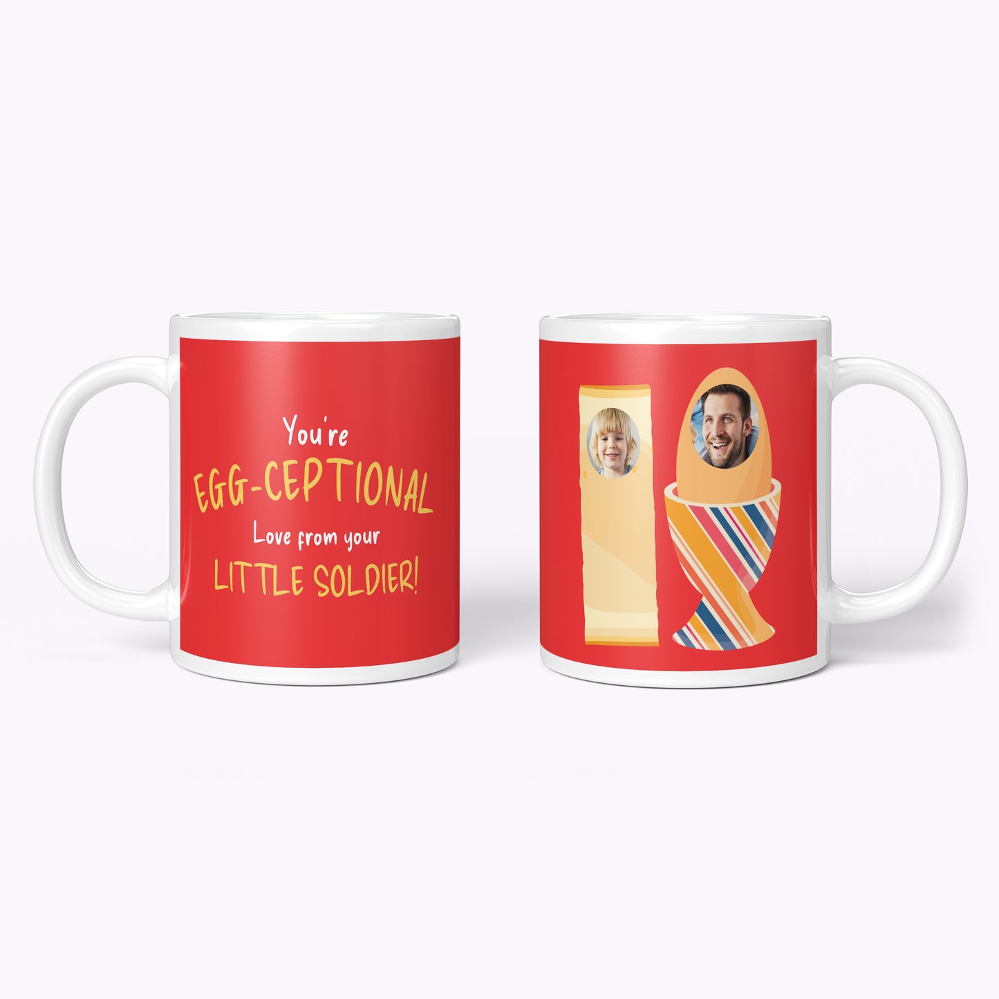 You're Egg-Ceptional | Personalised 11oz White Mug