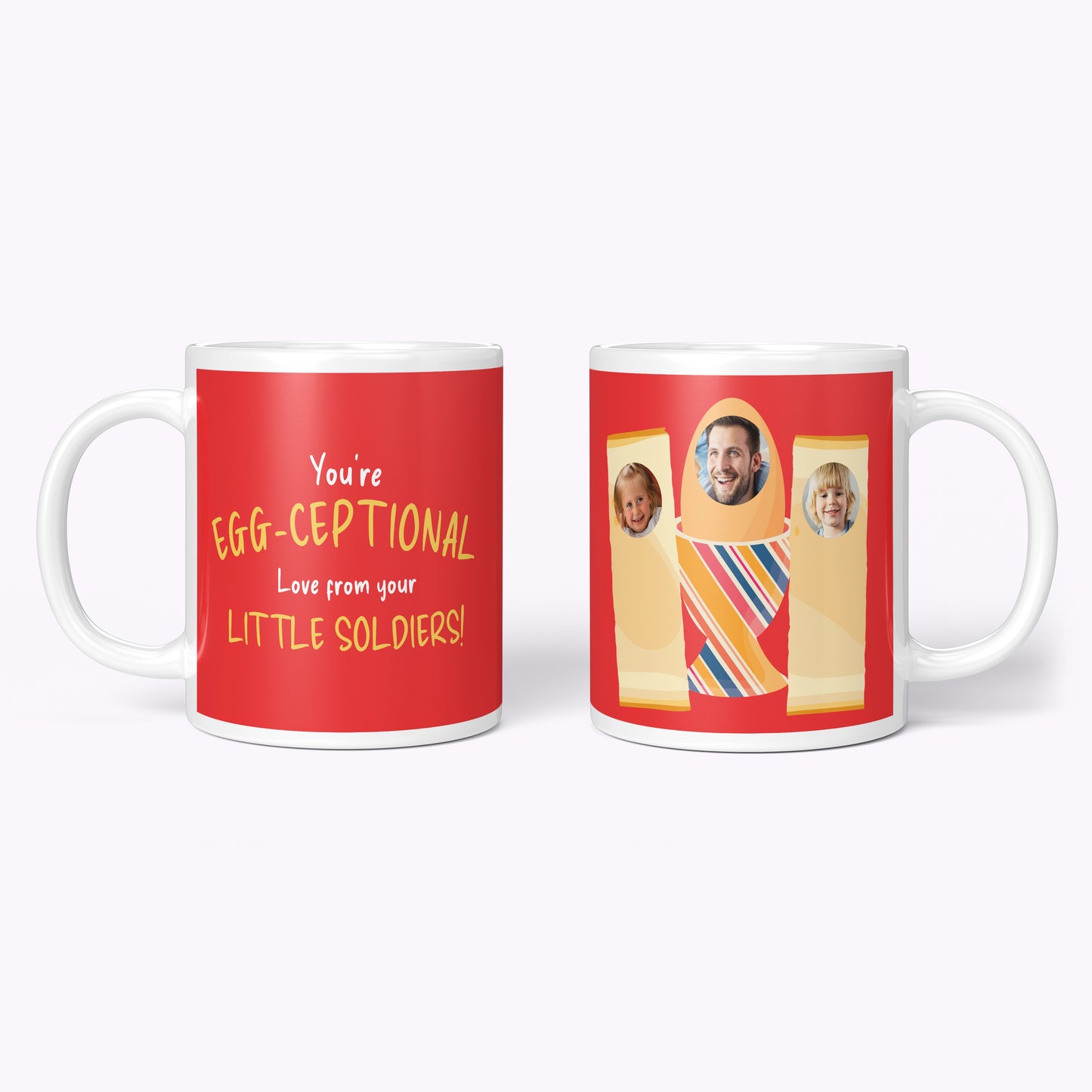 You're Egg-Ceptional | Personalised 11oz White Mug