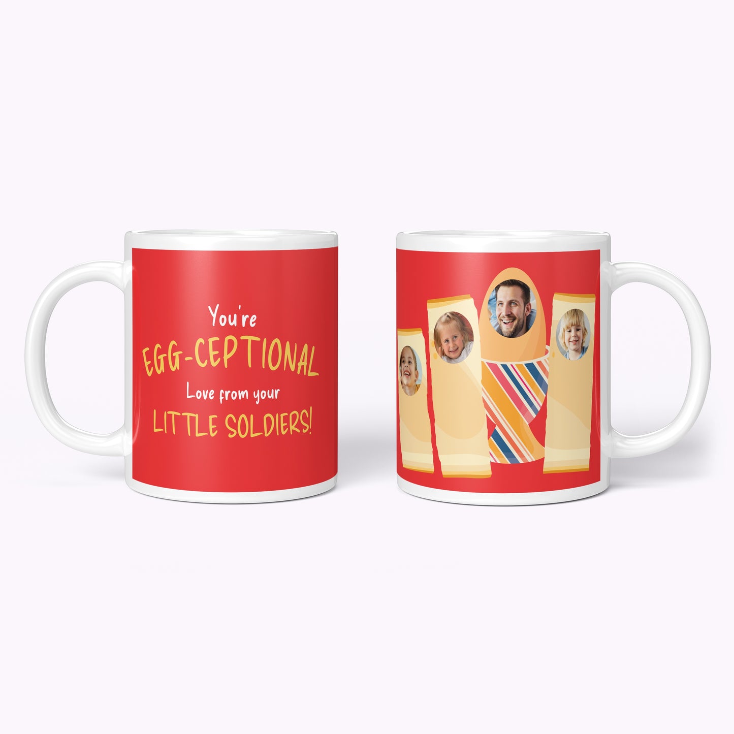 You're Egg-Ceptional | Personalised 11oz White Mug