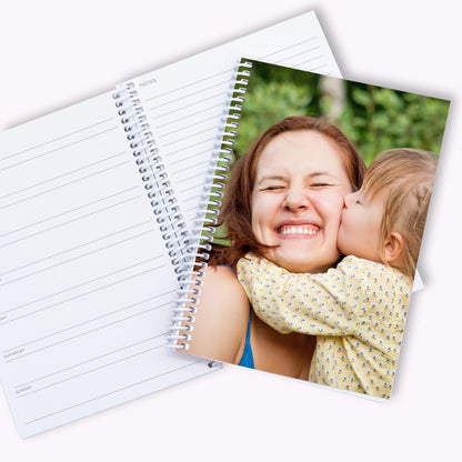 A5 Personalised Photo Ring Bound Weekly Organiser