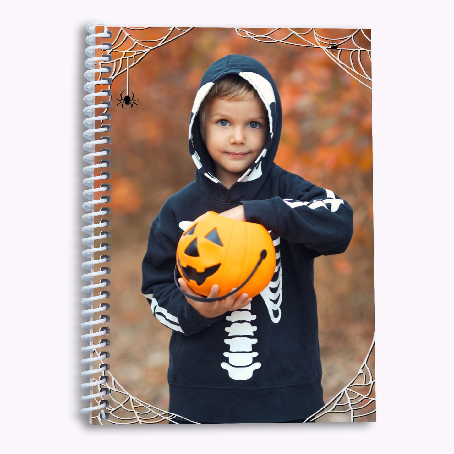 Spooky Frame | Personalised A5 Halloween Organiser Notebook