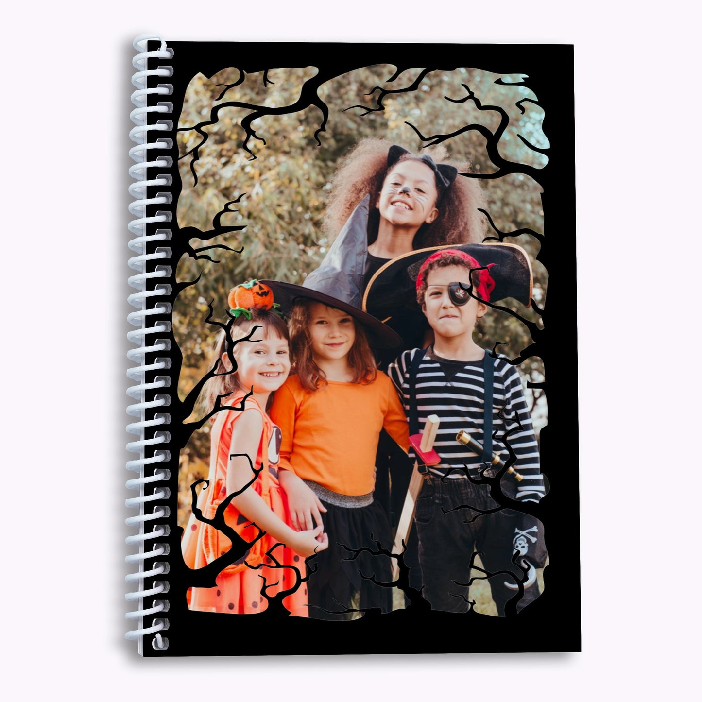 Spooky Frame | Personalised A5 Halloween Organiser Notebook