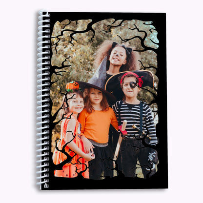 Spooky Frame | Personalised A5 Halloween Organiser Notebook
