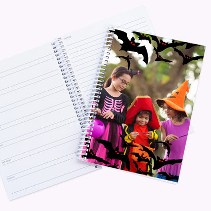 Spooky Frame | Personalised A5 Halloween Organiser Notebook