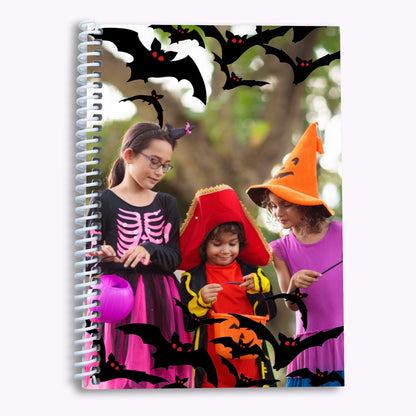Spooky Frame | Personalised A5 Halloween Organiser Notebook