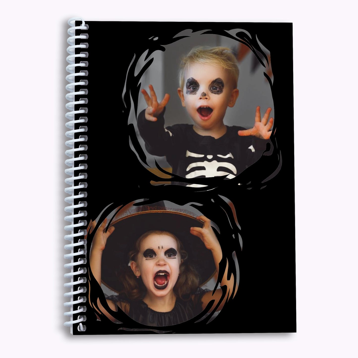 Spooky Frame | Personalised A5 Halloween Organiser Notebook