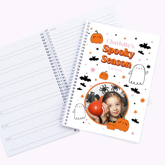Spooky Season | Personalised A5 Halloween Organiser Notebook