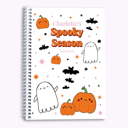 Spooky Season | Personalised A5 Halloween Organiser Notebook